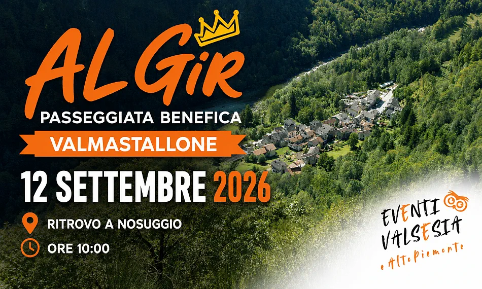 Al Gir 12 settembre 2026 Valmastallone