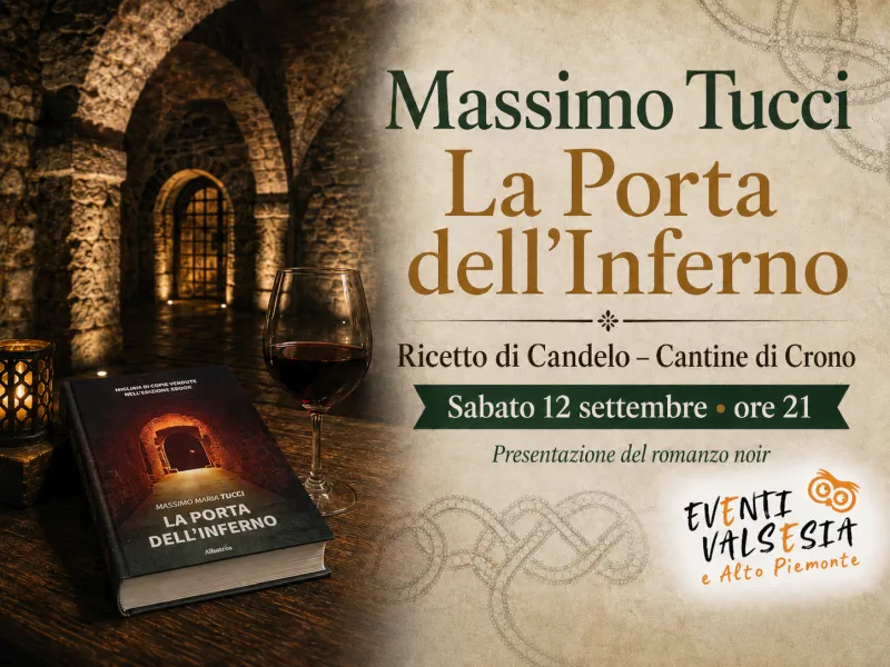 Massimo Tucci al Ricetto di Candelo eventivalsesia