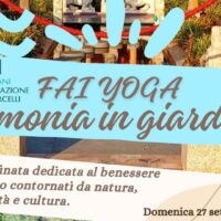 FAI yoga Armonia in giardino 27 settembre 2026