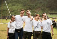 Il gruppo organizzativo di Ensemble Teatro (foto Micol Sacchi)