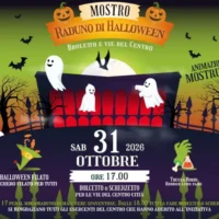 Mostro raduno Novara 31 Ottobre 2026 locandina